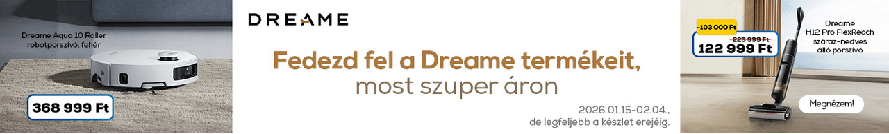 Fedezd fel a Dreame termékeit szuper áron