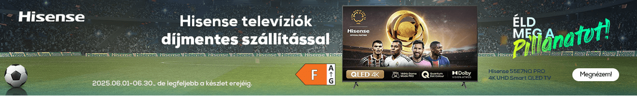 Hisense televíziók díjmentes szállítással