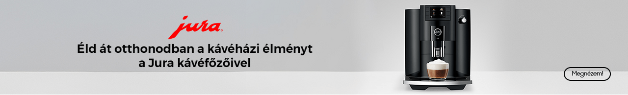 Éld át otthonodban a kávéházi élményt a Jura kávéfőzőivel