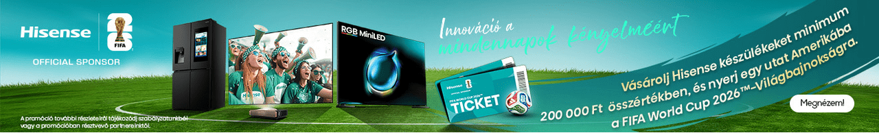 Nyerj világbajnoki futballélményt a Hisense-szel!