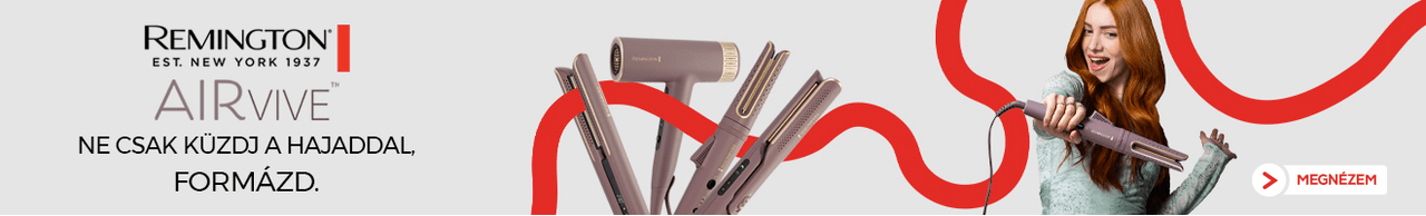 Remington AIRVive™ kollekció. NE CSAK KÜZDJ A HAJADDAL, FORMÁZD!
