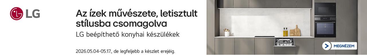 LG beépíthető konyhai termékek