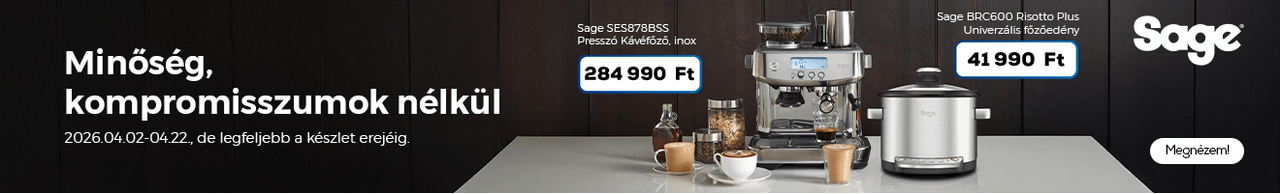 Sage minőség, kompromisszumok nélkül