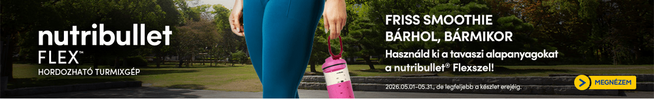 Nutribullet flex hordozható turmixgép
