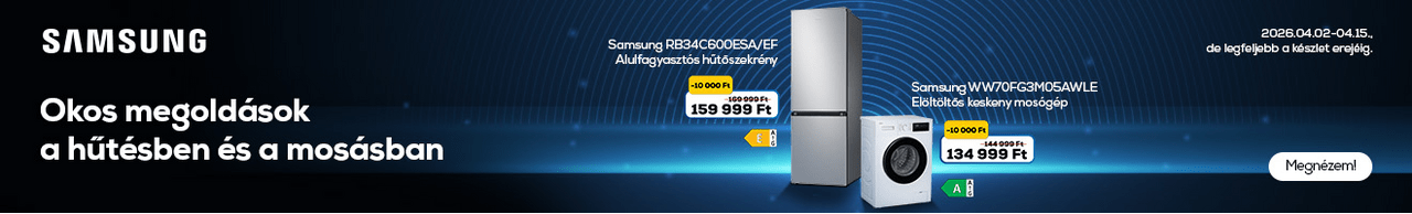 Okos megoldások a hűtésben és a mosásban