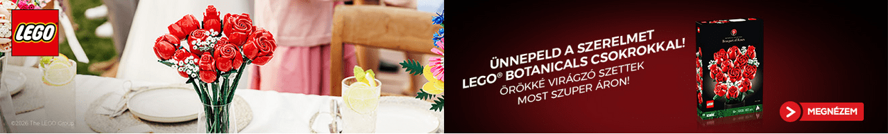 Ünnepeled a szerelmet LEGO® botanicals csokrokkal!