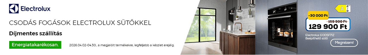 Csodás fogások Electrolux sütőkkel