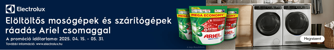 Electrolux gépek ráadással
