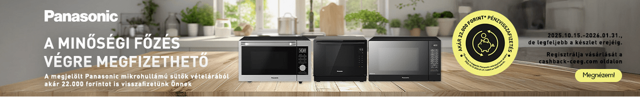 Panasonic konyhai kisgépek pénzvisszatérítéssel