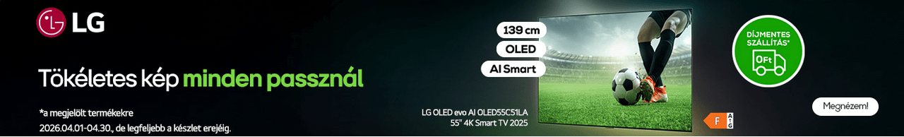 Tökéletes kép minden passznál – LG televíziók