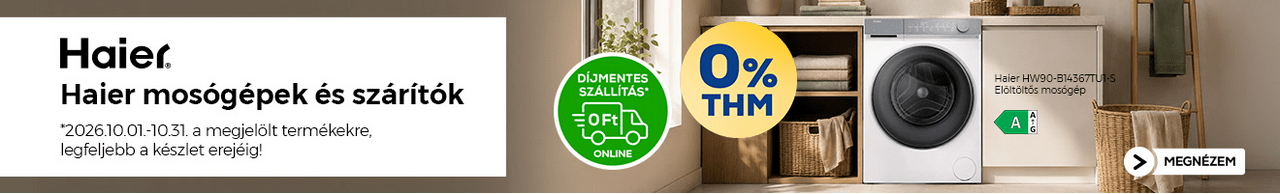 Haier mosógépek és szárítók