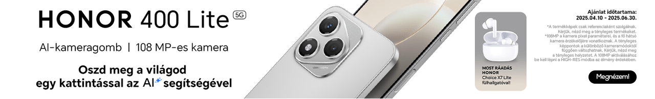HONOR 400 lite  ráadás fülhallgató