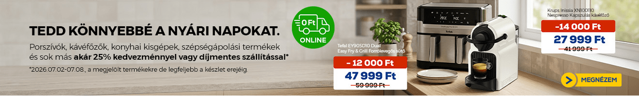 Tedd könnyebbé a nyári napokat.