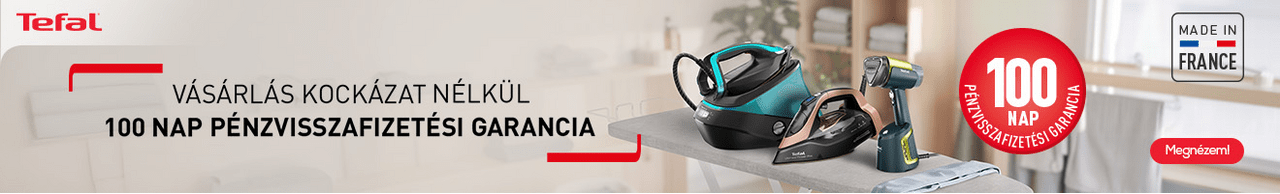 Vásárlás kockázat nélkül 100 nap pénzvisszafizetési garancia