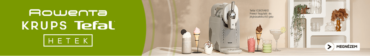 Tefal, Rowenta, Krups hetek