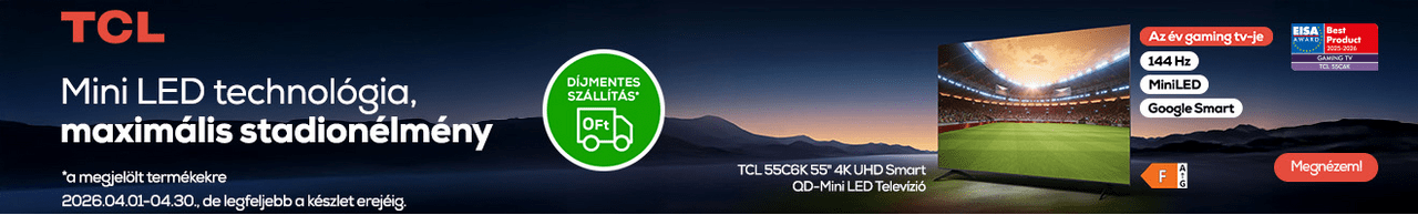 Mini LED technológia, maximális stadionélmény. Ez ennyi!