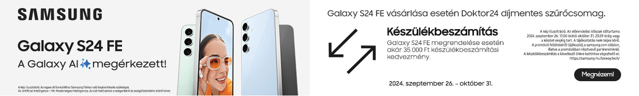 Samsung S24 FE ajánlat