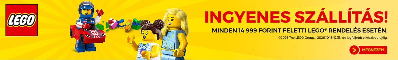LEGO® díjmentes kiszállítás kampány