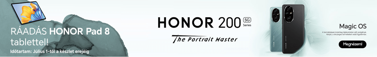 Honor 200 ráadással kategória banner 07.31