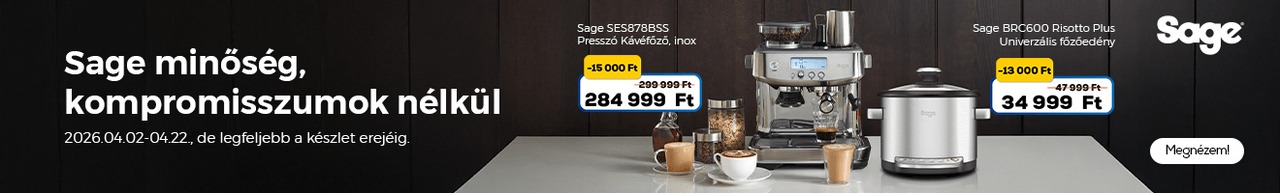 Sage minőség, kompromisszumok nélkül