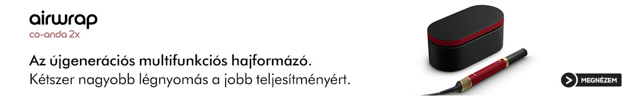 Az újgenerációs multifunkciós hajformázó. Kétszer nagyobb légnyomás a jobb teljesítményért.