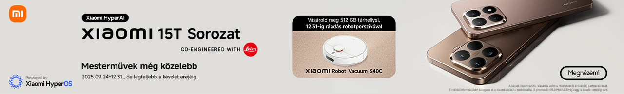 Megjelent a Xiaomi 15T és 15T Pro!