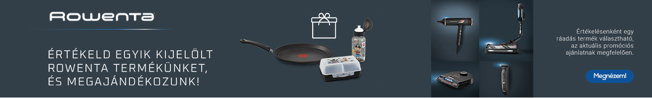 Értékelj egyik kijelölt Rowenta termékünket, és megajándékozunk!