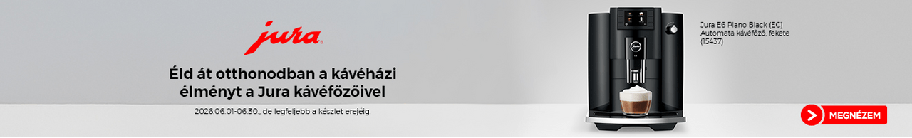 Éld át otthonodban a kávézási élményt a Jura kávéfőzőivel. Ez ennyi!