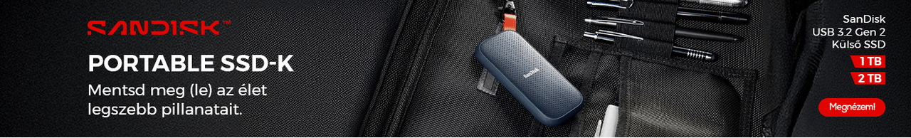 SanDisk portable SSD-k - Mentsd meg (le) az élet legszebb pillanatait.