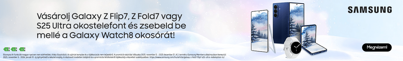 Samsung készülékek ráadással