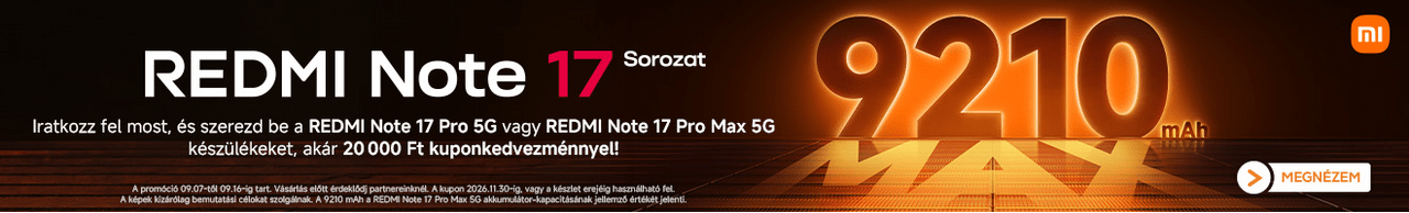 REDMI Note 17 sorozat