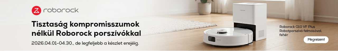 Tisztaság kompromisszumok nélkül Roborock porszívókkal