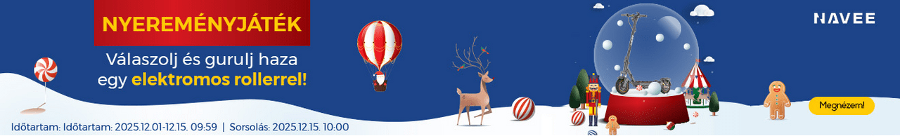 Válaszolj és gurulj haza egy elektromos rollerrel!