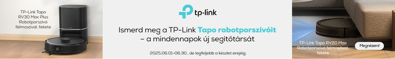 Ismerd meg a TP-Link Tapo robotporszívóit – a mindennapok új segítőtársát.