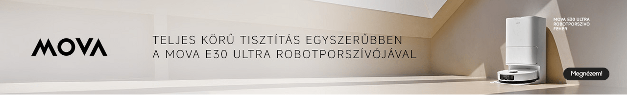 Teljes körű tisztítás egyszerűbben a Mova porszívóival
