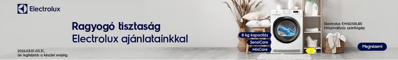Ragyogó tisztaság Electrolux ajánlatainkkal. Ez ennyi!