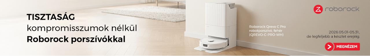 Tisztaság kompromisszumok nélkül Roborock porszívókkal