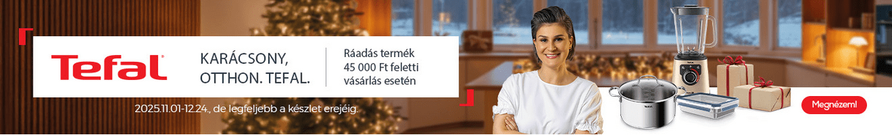 Ünnepeld a karácsonyt a Tefal-lal!