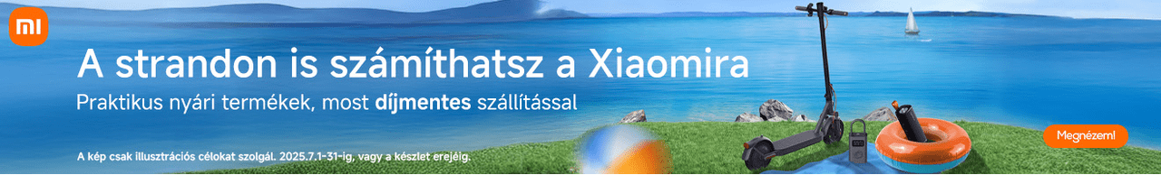 A strandon is számíthatsz a Xiaomira