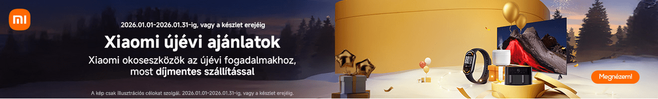 Xiaomi újévi ajánlatok