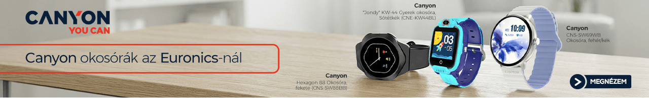 Canyon okosórák az Euronics-nál