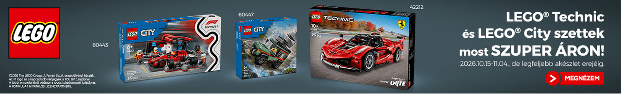 LEGO® Technik és LEGO® City szettek