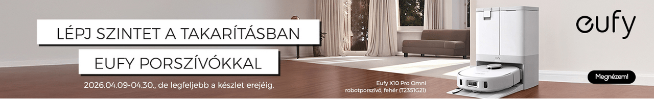 Lépj szintet a takarításban Eufy porszívókkal