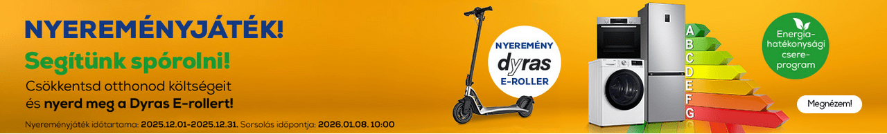 Energia Hatékonysági Csere Program nyereményjáték december