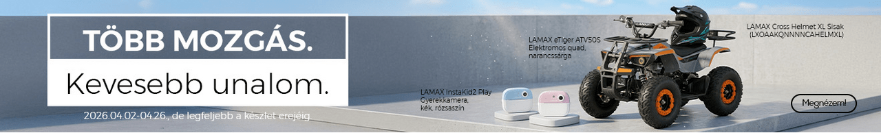 Több mozgás. Kevesebb unalom.