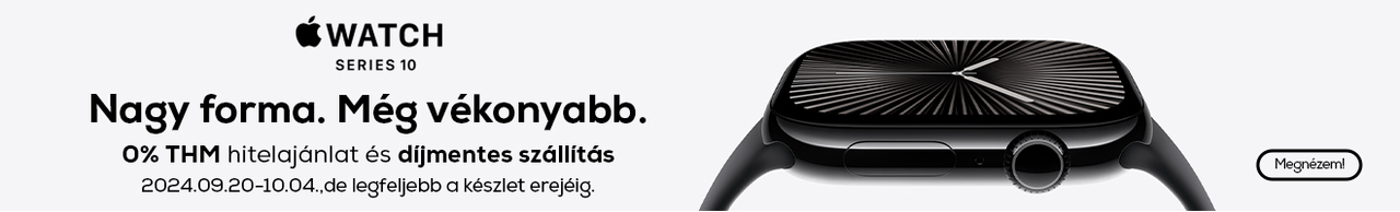 Apple Watch Series 10 0% THM és díjmentes ajánlat