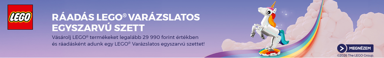 Ráadás LEGO® varázslatos egyszarvú szett