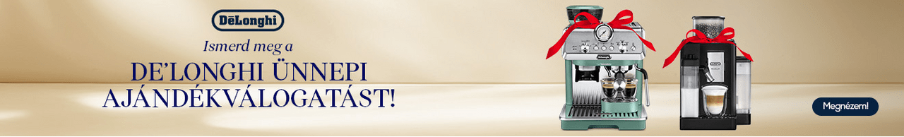 Ismerd meg a De'Longhi ünnepi ajándékválogatást!