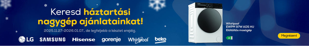 Keresd háztartási nagygép ajánlatainkat
