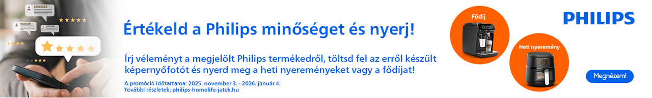 Philips értékelj és nyerj 01.04